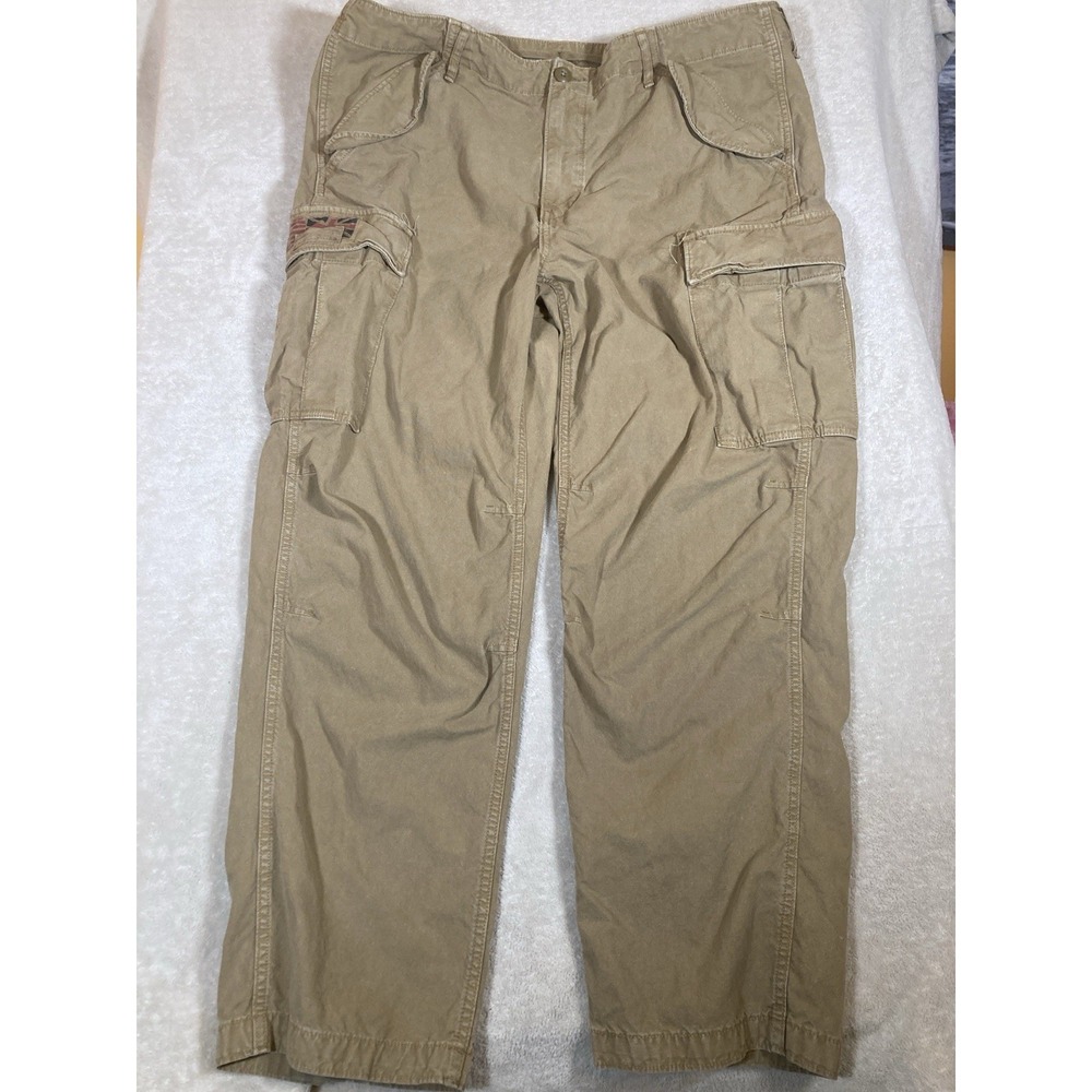 Denim & Supply Ralph Lauren Military Surplus Cargo Pants 40 x 32 Y2K Streetwear
